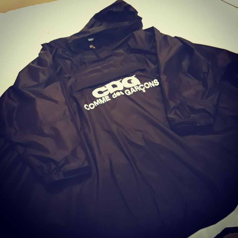 COMME Des GARCONS tech poncho